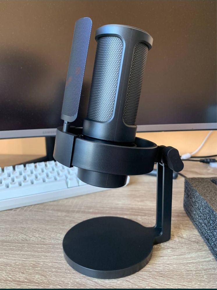 Новий! Fifine Ampligame A8 RGB - Чорний кондесаторний USB мікрофон