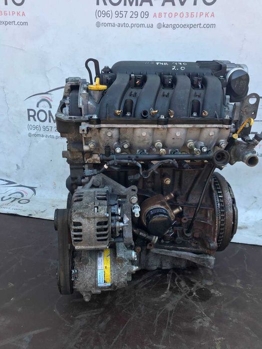 Мотор 2.0 БЕН F4R 770 771 Двигун Рено Laguna Scenic  Двигатель f4r 740