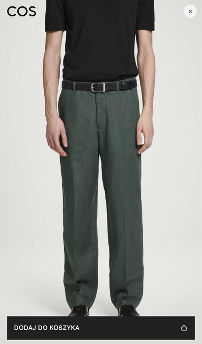 Чоловічі лляні брюки COS