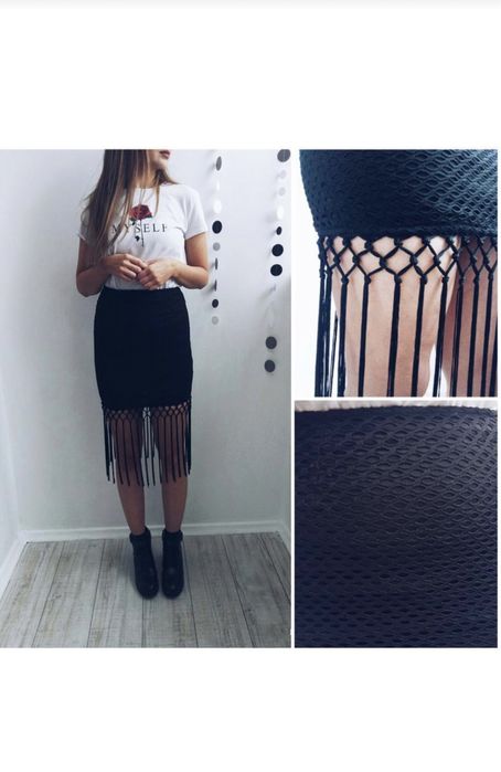 Спідниця з бахромою missguided