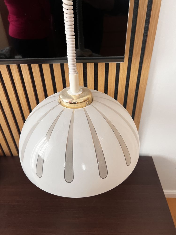 Lampa Sufitowa Mid Century Modern Vintage