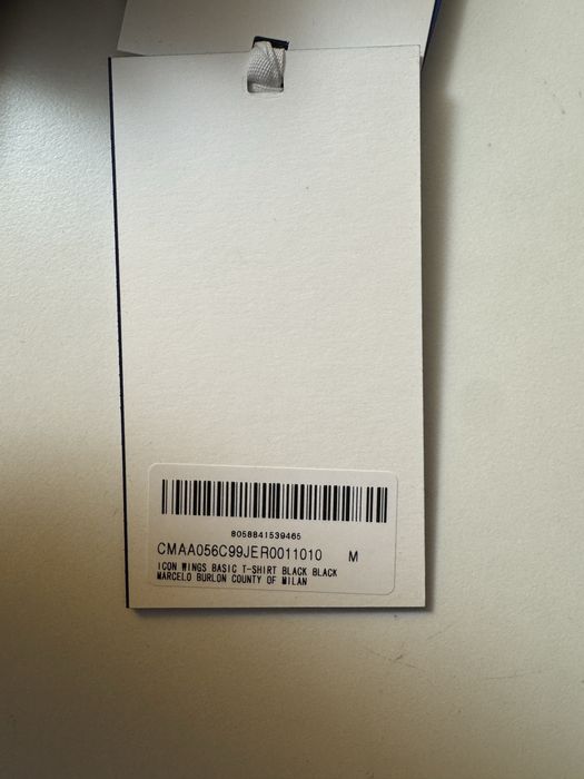 Marcelo Burlon t-shirt bawełniany Icon Wings Basic