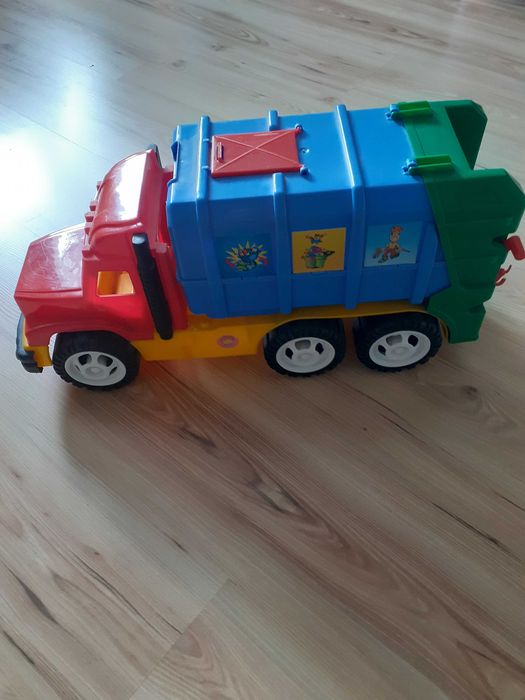 Zabawka auto śmieciarka