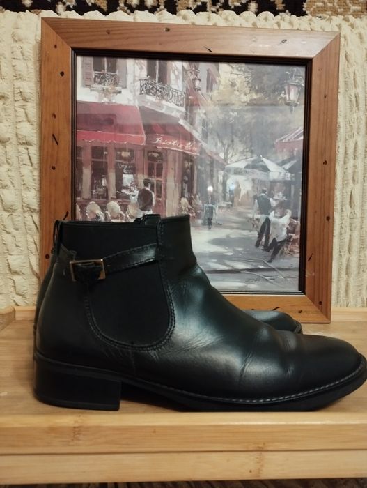 Шкіряні жіночі челсі