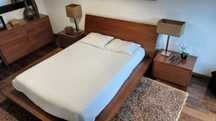 Cama de casal com colchão novo