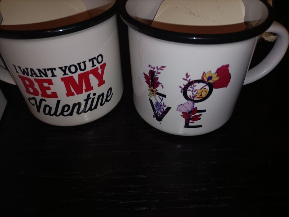 Kubki nowe walentynki