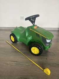 Трактор каталка Minitrack John Deere. Rolly Toys