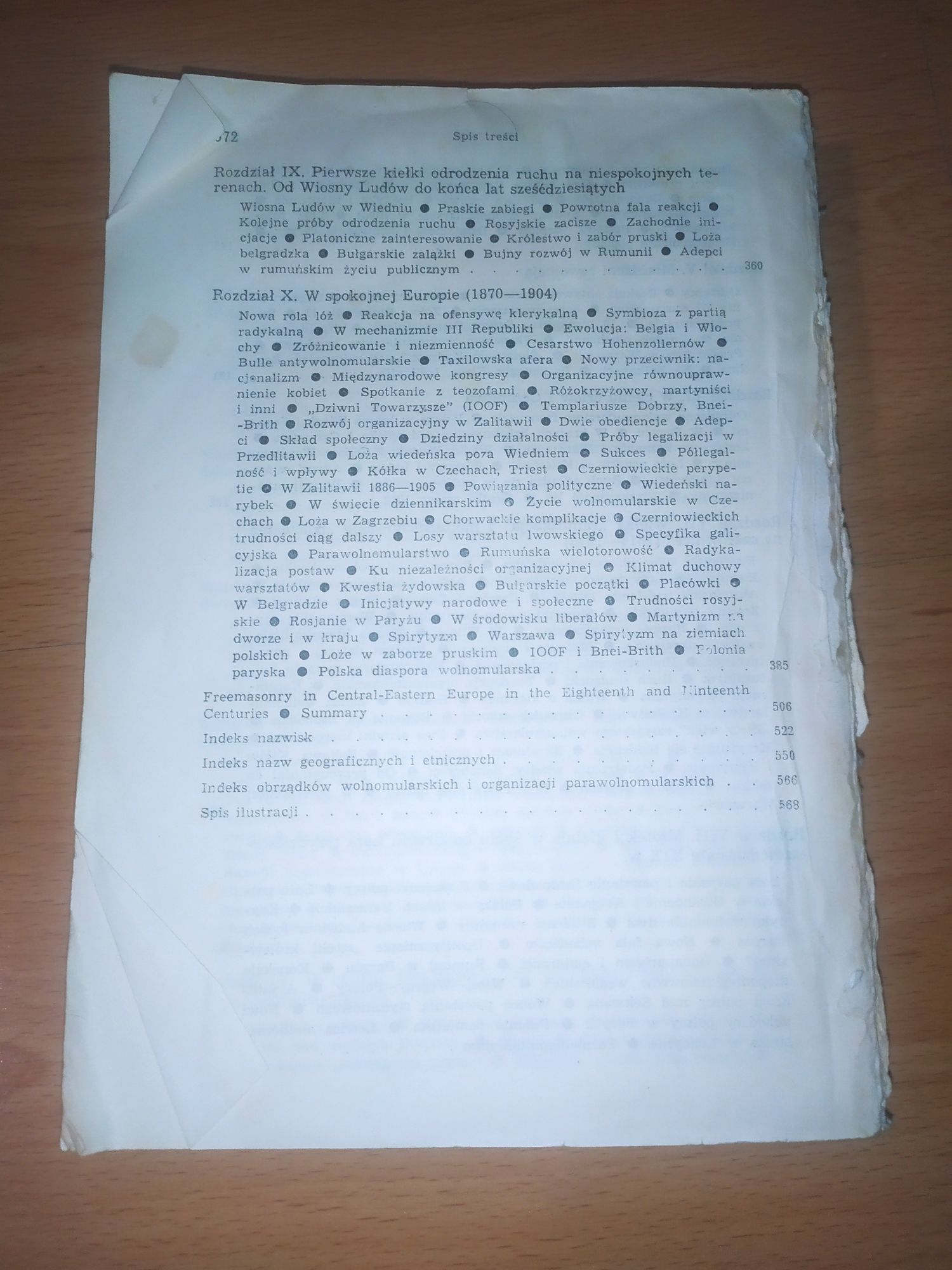 Książka Wolnomularstwo w Europie środkowo-wschodniej w XVIII i XIX