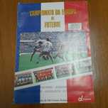 Caderneta de cromos completa do campeonato  Europa  futebol de 1984