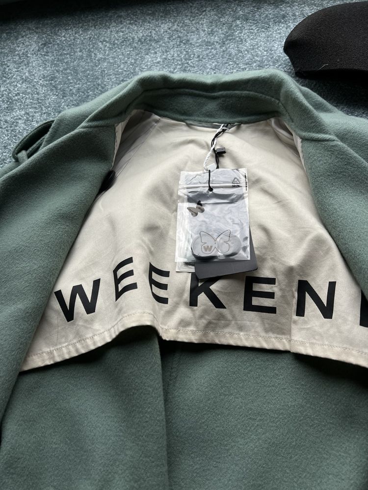 Max Mara Weekend plaszcz welniany