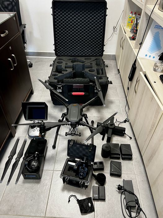 Dron Dji Matrice 200 z termowizją ZENMUSE XT 2 + ZENMUSE X5S Faktura V