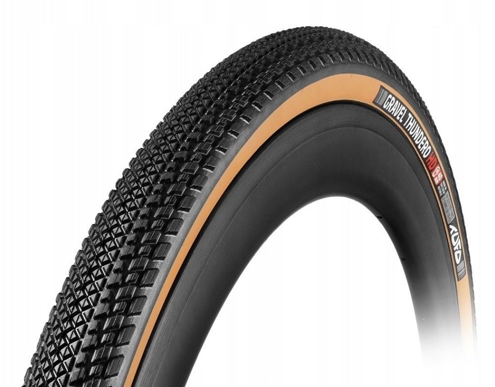 Opona Gravel Tufo Thundero HD TR Tubeless 44-622 czarny/beżowy 700x44