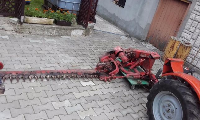 Kosiarka LISTWOWA do TZ4K14 kubota traktorek ogrodniczy iseki WOM mt.8