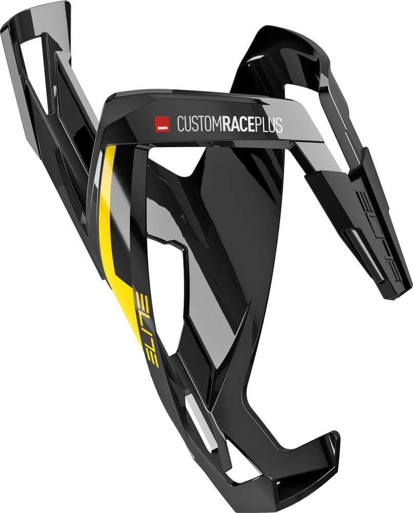 Koszyk na bidon Elite Custom Race+ black/yellow