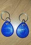 Breloczki 98szt niebieskich 25 KHz do odczytu RFID