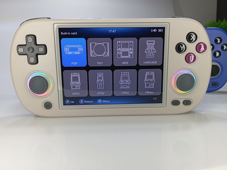 ‼️ПОРТАТИВНА Ретро ігрова приставка (КОНСОЛЬ) Anbernic RG40XX H 64GB‼️
