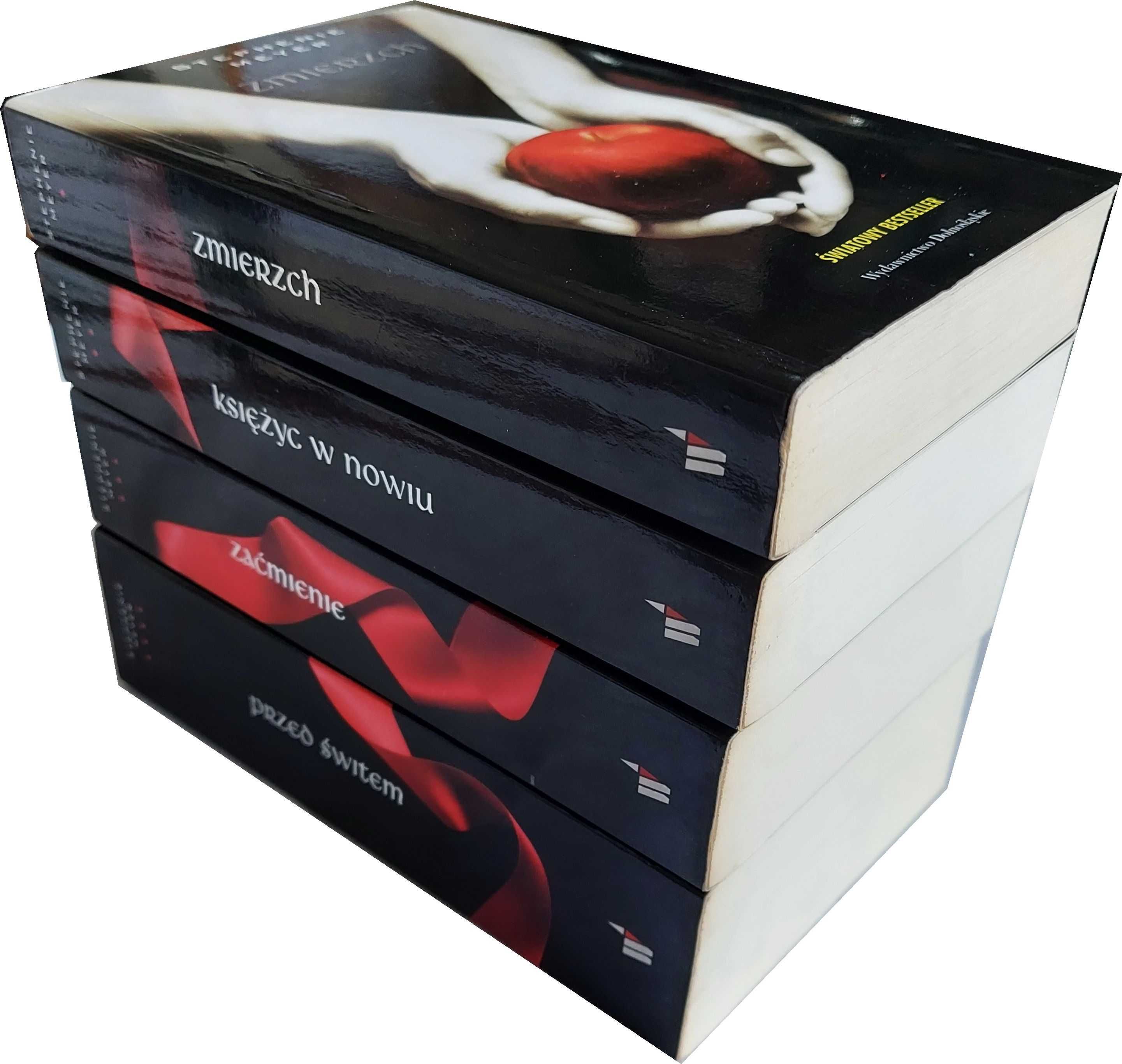SAGA ZMIERZCH 4 tomy - Stephenie Meyer ETUI