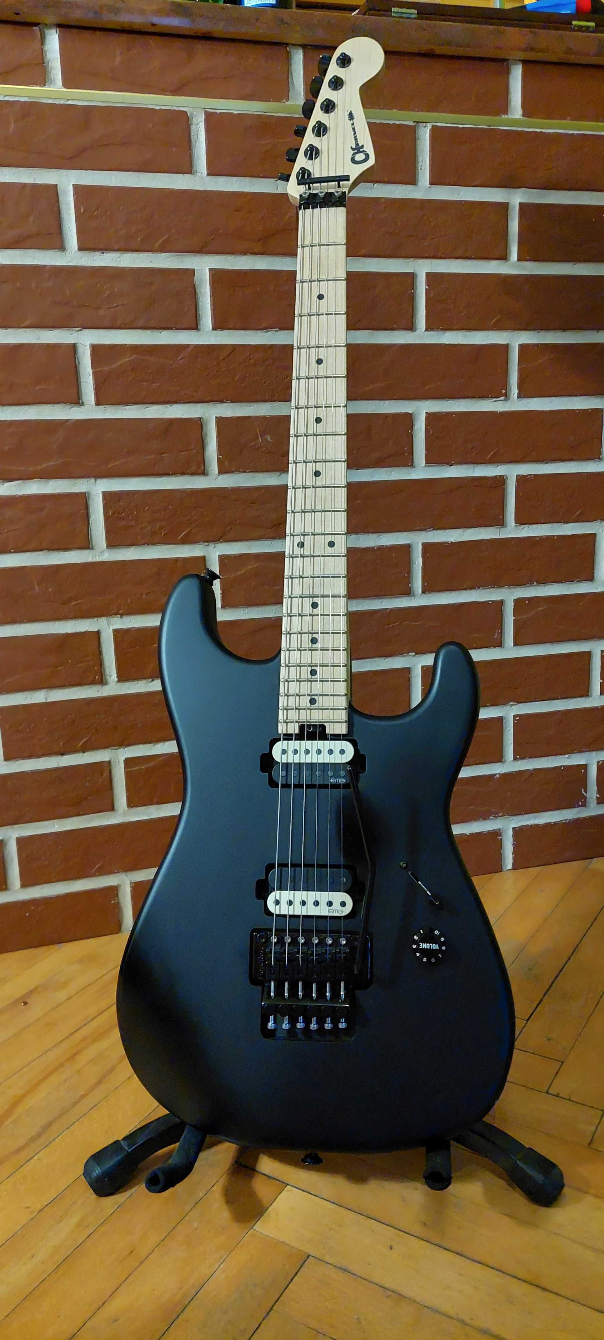 Charvel Jim Root Signature Pro-Mod San Dimas Style1 FR MBLK Slipknot
