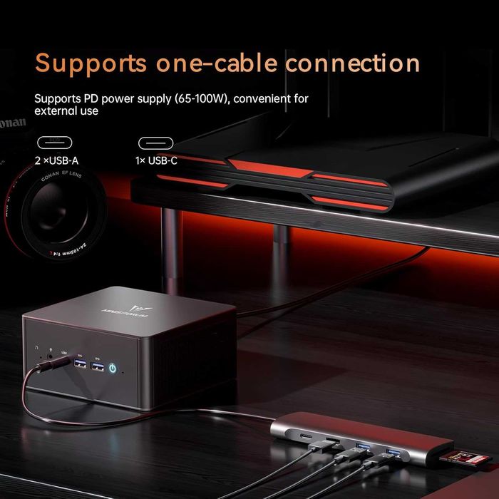 MINI KOMPUTER Ryzen 9 8945HS Minis Forum UM890 Pro 1 TB/64 GB