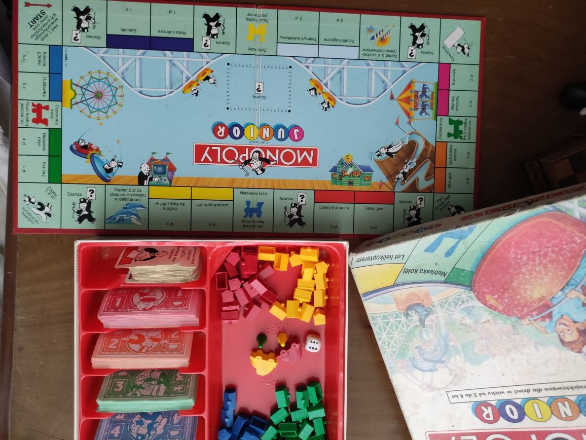 Monopoly Junior pierwsza polska edycja 1997