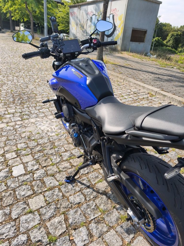 Yamaha MT-07 full power