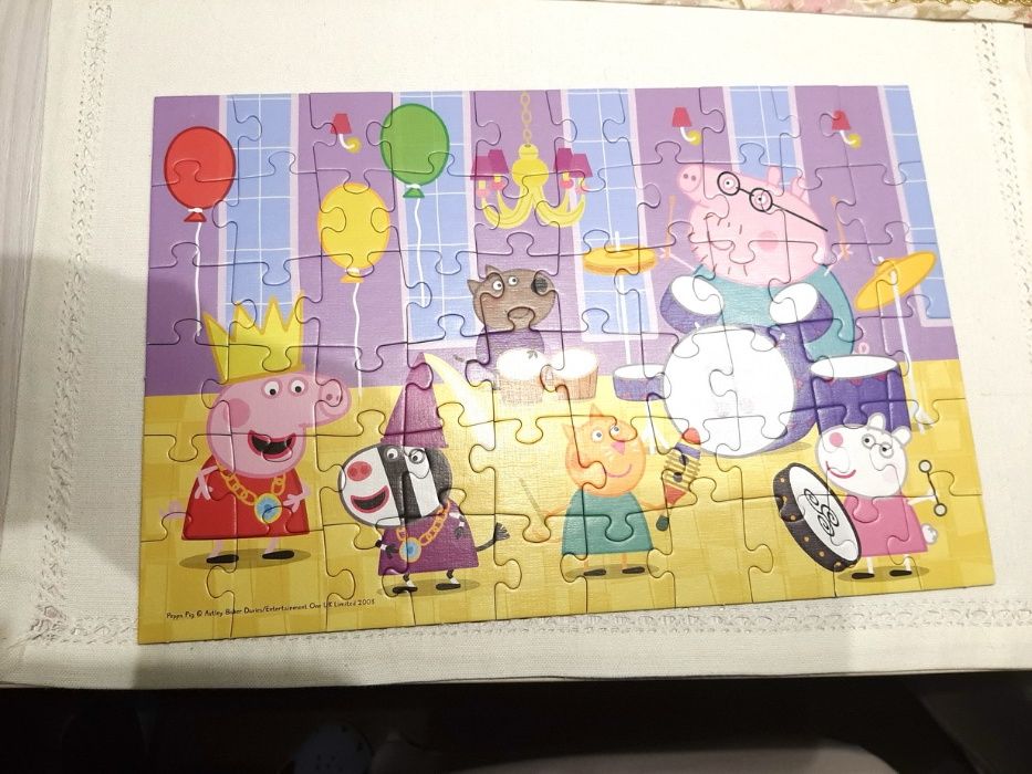 Trefl puzzle Kubuś Puchatek i Świnka Peppa