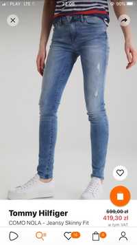 Jeansy Tommy Hilfiger Como Fit 29/32 nowe