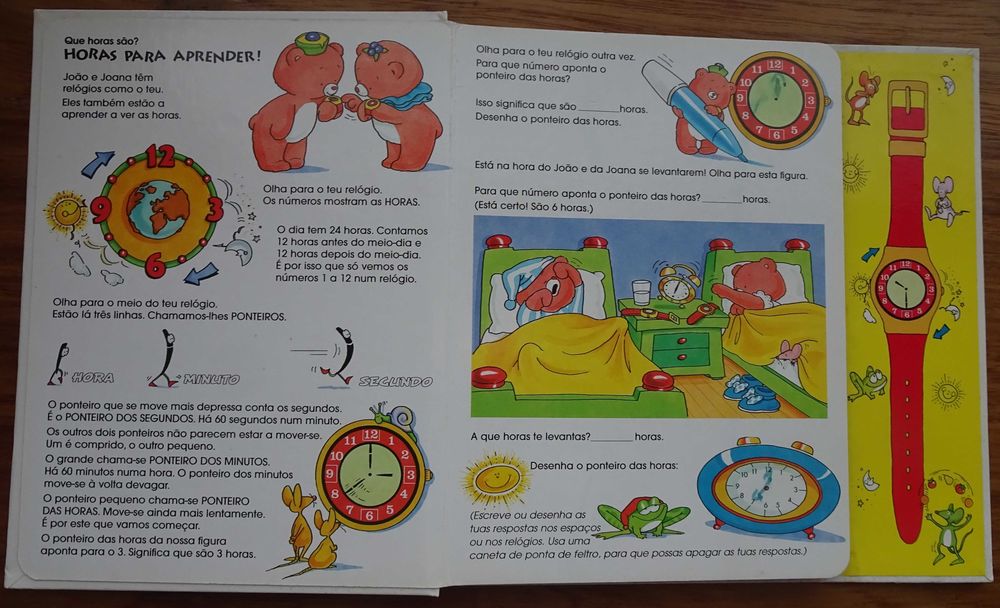 Que Horas São (Aprende A Ver As Horas Com O Teu Próprio Relógio)