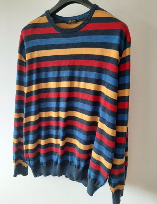 Paul &Shark sweter męski wełna XXL
