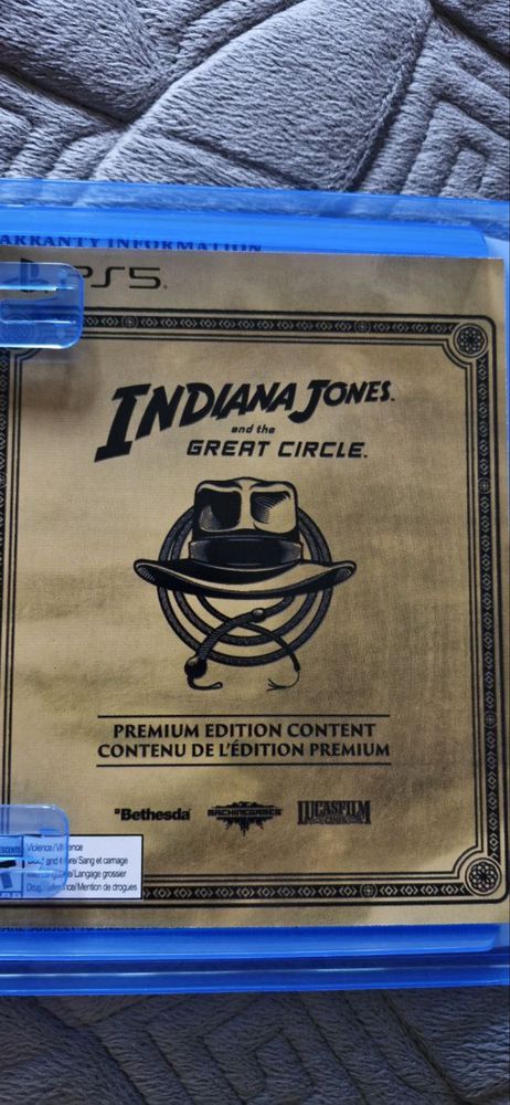 диск для PS5 Indiana jones and the great circle premium edition