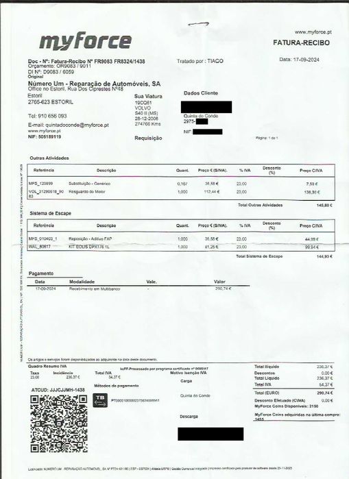 Volvo S40 1.6D R-Design (SEM MBWAY)