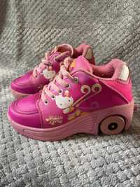 Sapatilhas com rodas - Hello Kitty