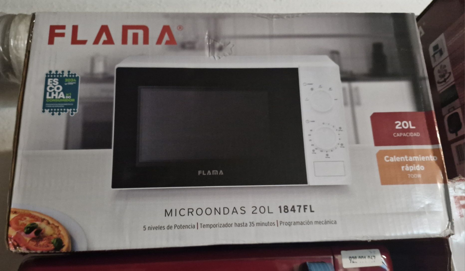 Microondas flama 20litros