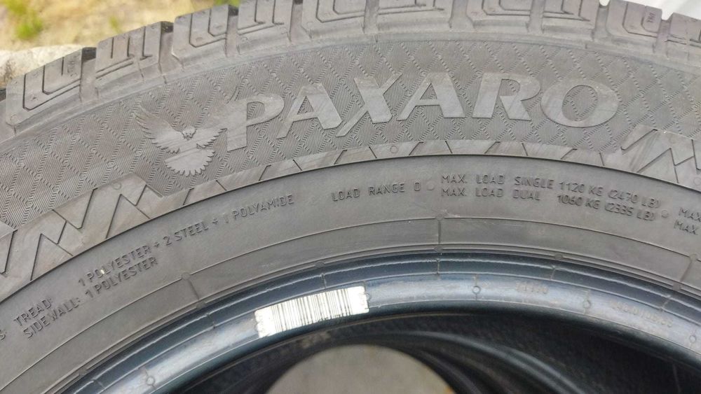 225/65r16C Opony Dostawcze Letnie 2021/22 rok Paxaro