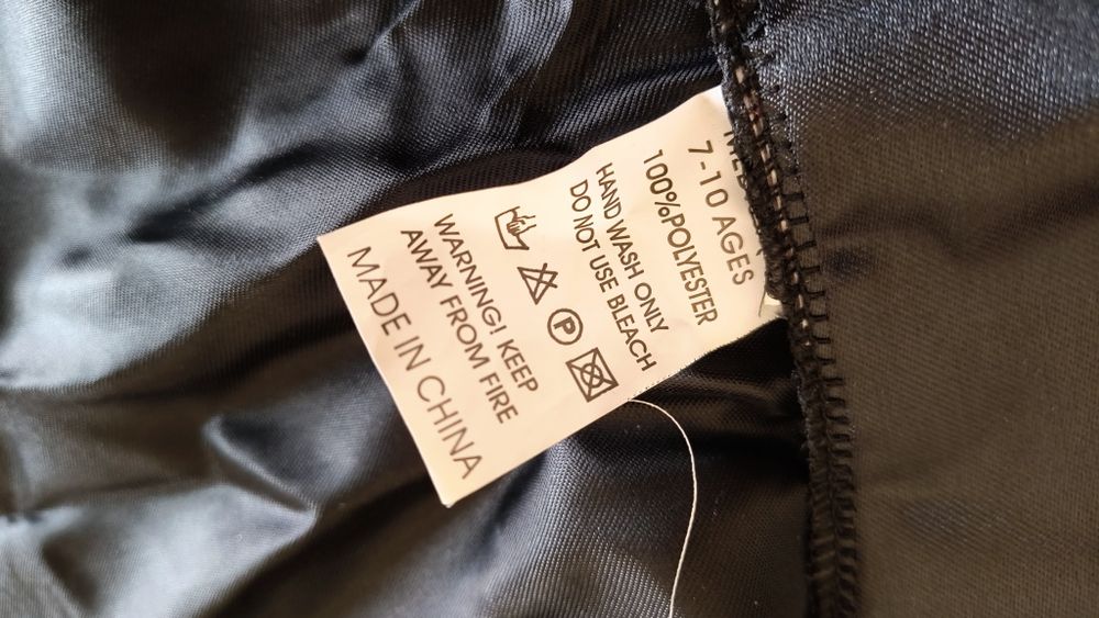 Strój wampira dla dzieci w wieku 7-10 lat