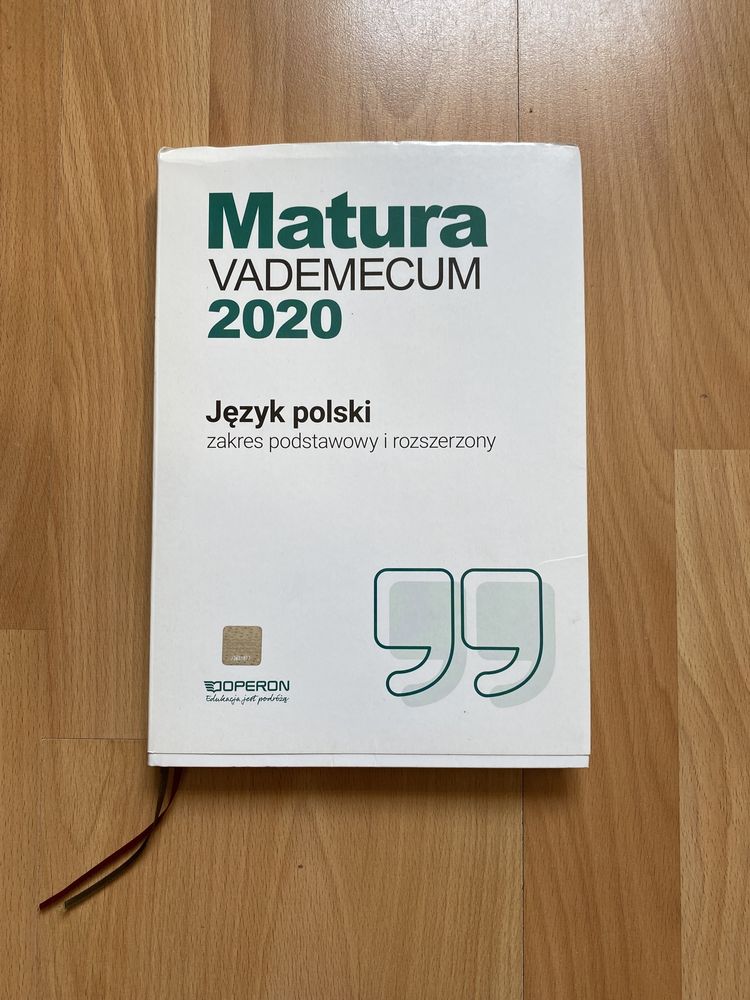 matura vademecum 2020 język polski podstawa i rozszerzenie