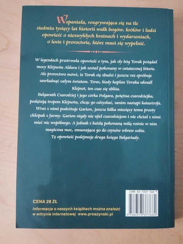 Książka fantasy "Królowa Magii", Belgariada: księga 2, David Eddings