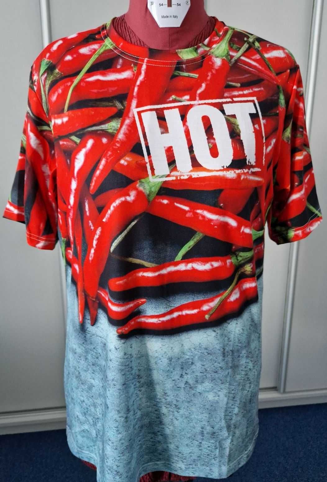 T-shirt męski sublimacyjny Fullprint training – rozm. M