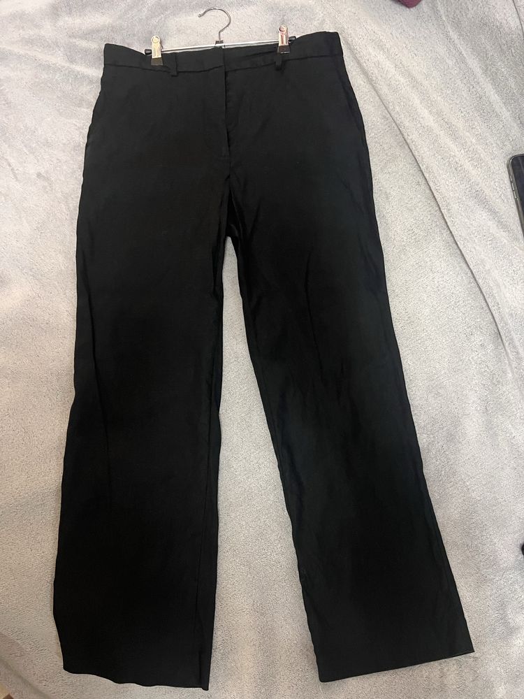 Лляні брюки Massimo Dutti
