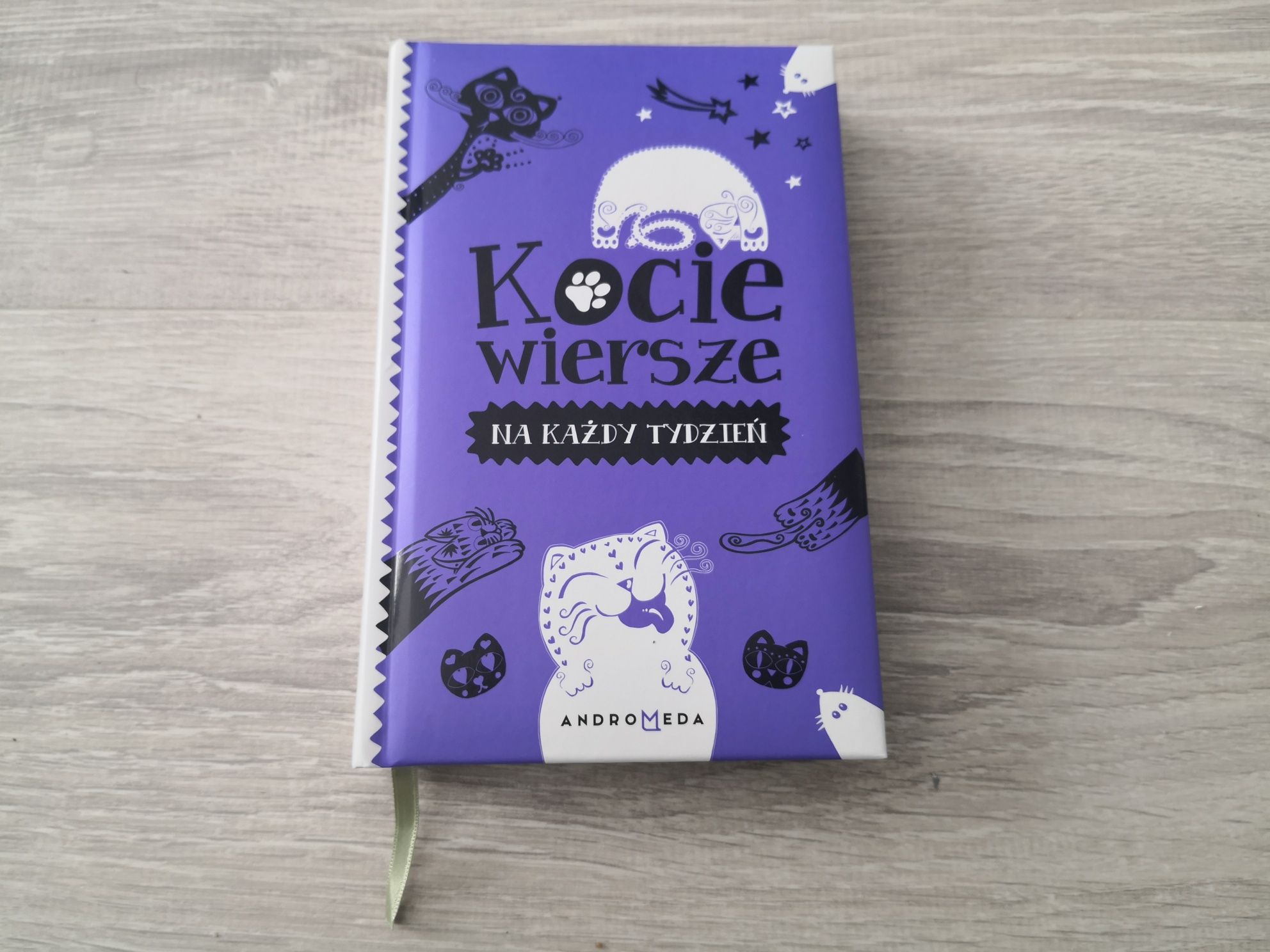 Kocie wiersze na każdy tydzień (kalendarz na rok 2021)