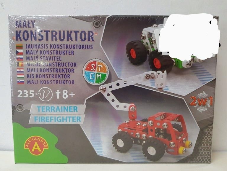 Mały Konstruktor-Firefighter-Terrainer