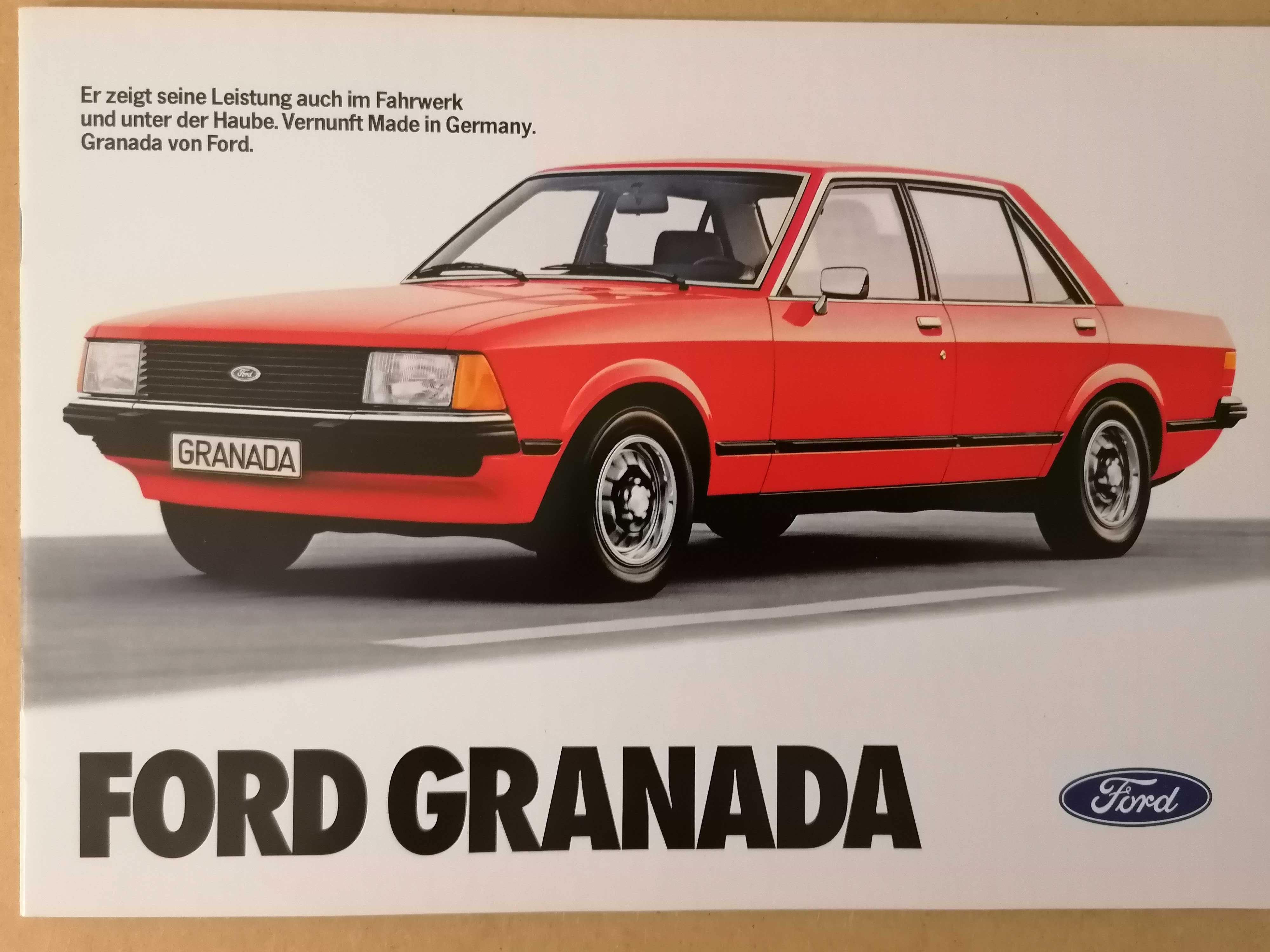 Prospekt Ford Granada