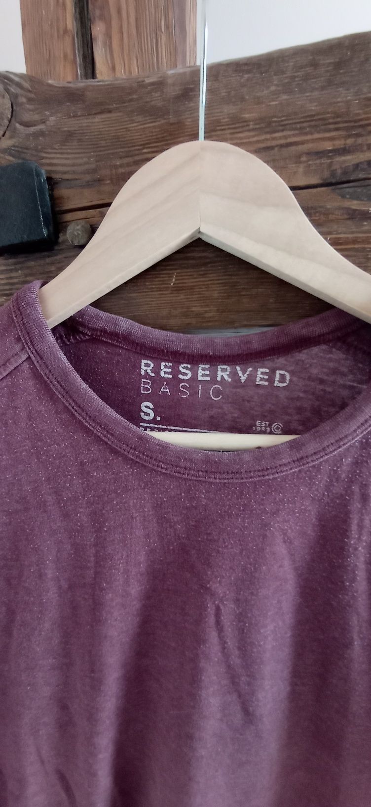 Męska bluzka z długim rękawem, r. S, Reserved