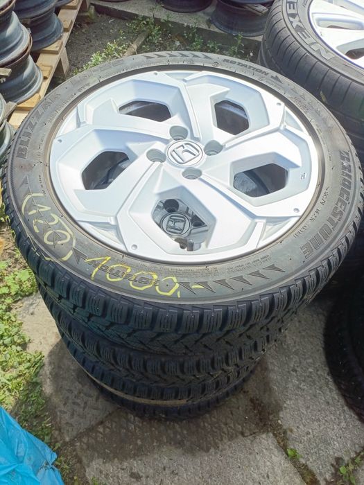 Koła aluminiowe zimowe honda 185/55/16 Bridgestone 4x100