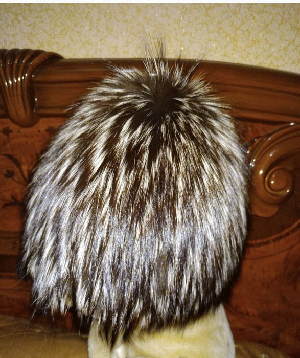 Шапка з чорнобурки