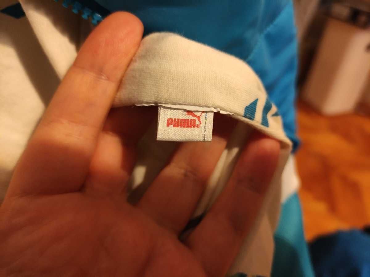 Kurtka wiosenna Puma rozmiar M, niebieska turkusowa 38