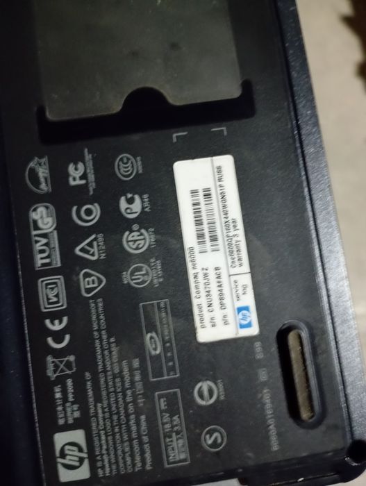 Ретро ноутбук Hp на запчасти б.у