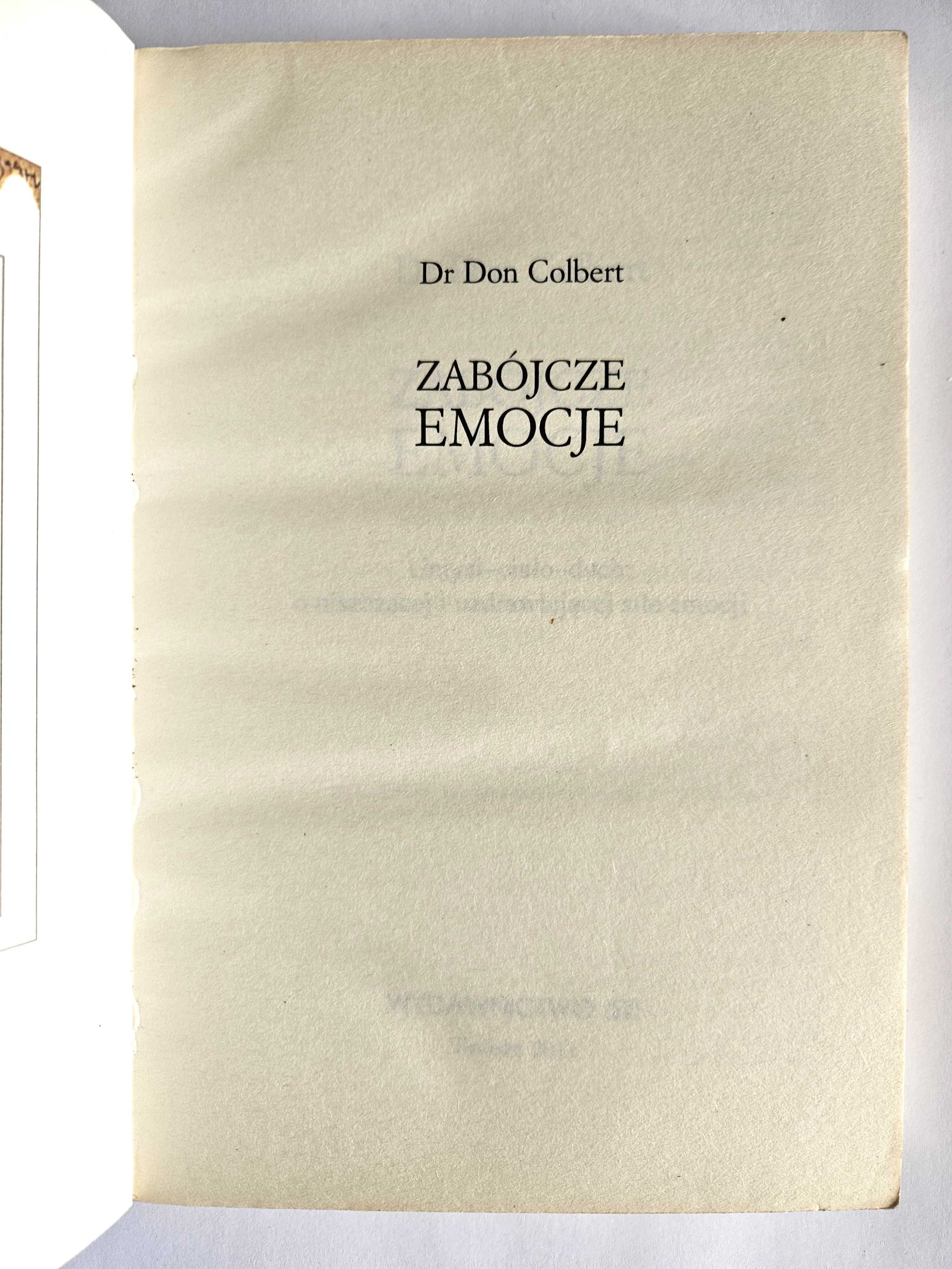 Zabójcze EMOCJE - Don Colbert