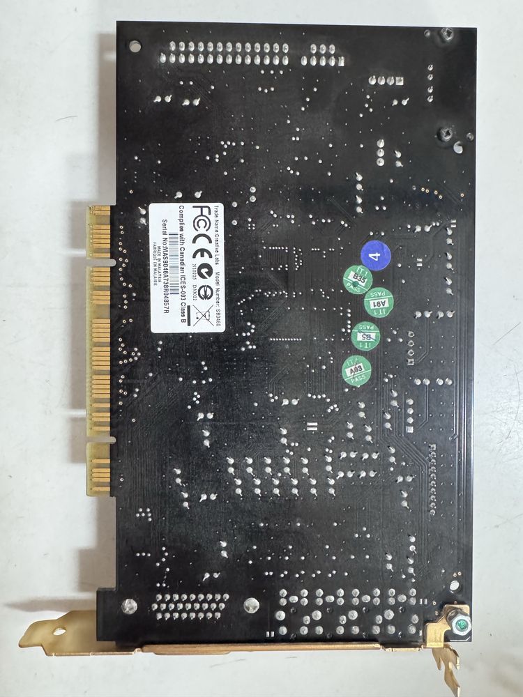 Sound Blaster SB0460 X-FI Fatal1ty Extreme Edition + panel