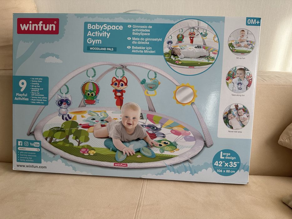Розвивальний килимок WinFun Babyspace activity gym (710010-NI)